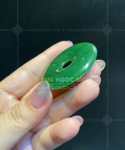 Mặt Dây Đồng Điếu Ngọc Bích Size Lớn (VNB-MD008-2)