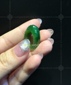 Nhẫn Ngọc Bích Yên Ngựa Mài Giác (VNB-NN072-1)