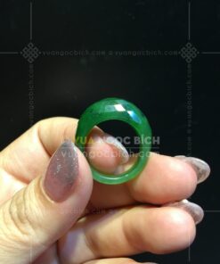 Nhẫn Ngọc Bích Yên Ngựa Mài Giác (VNB-NN072-1)