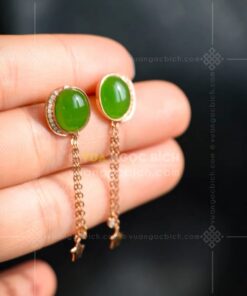 Bông Tai Ngọc Bích (VNB-BT916)