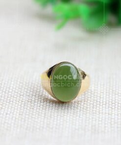 Nhẫn Vàng 14k Ngọc Bích (VNB-NN903) 14 Nhẫn Vàng 14k Ngọc Bích (VNB-NN903)