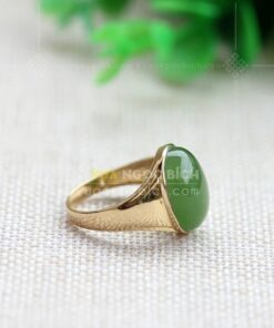 Nhẫn Vàng 14k Ngọc Bích (VNB-NN903) 13 Nhẫn Vàng 14k Ngọc Bích (VNB-NN903)