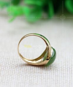 Nhẫn Vàng 14k Ngọc Bích (VNB-NN903) 12 Nhẫn Vàng 14k Ngọc Bích (VNB-NN903)