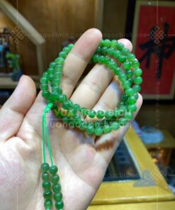 Vòng tay Ngọc Bích 6mm cuốn nhiều vòng 54