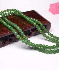 Vòng tay Ngọc Bích 6mm cuốn nhiều vòng 50