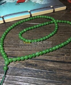 Vòng tay Ngọc Bích 6mm cuốn nhiều vòng 22