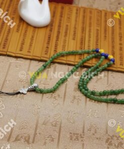 Vòng tay Ngọc Bích 6mm cuốn nhiều vòng 19