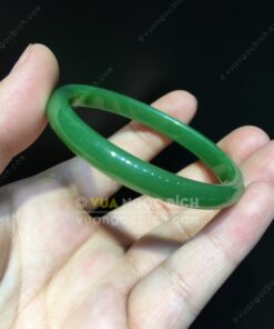 Vòng Tay Ngọc Bích Bản Liền Nga Size 50 (VNB-VT101) 17 Vòng Tay Ngọc Bích Bản Liền Nga Size 50 (VNB-VT101)
