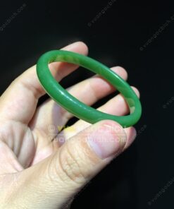 Vòng Tay Ngọc Bích Bản Liền Nga Size 50 (VNB-VT101) 16 Vòng Tay Ngọc Bích Bản Liền Nga Size 50 (VNB-VT101)