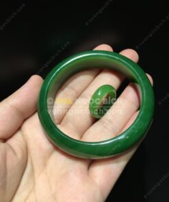 Vòng Tay Ngọc Bích Bản Liền VVIP NI 55 (VNB-VT087) 9