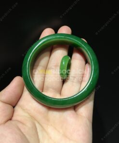 Vòng Tay Ngọc Bích Bản Liền VVIP NI 55 (VNB-VT087) 7