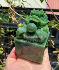 Ấn Rồng Ngọc Bích VIP 6x10cm (VNB-VPPT027)