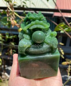 Ấn Rồng Ngọc Bích VIP 6x10cm (VNB-VPPT027)