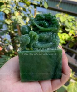 Ấn Rồng Ngọc Bích VIP 6x10cm (VNB-VPPT027)