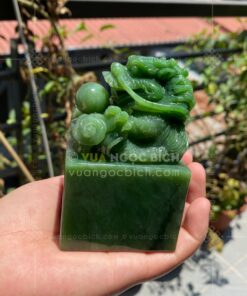 Ấn Rồng Ngọc Bích VIP 6x10cm (VNB-VPPT027)