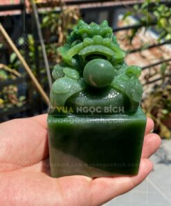 Ấn Rồng Ngọc Bích VIP 6x10cm (VNB-VPPT027)