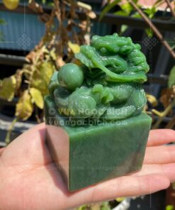 Ấn Rồng Ngọc Bích VIP 6x10cm (VNB-VPPT027)