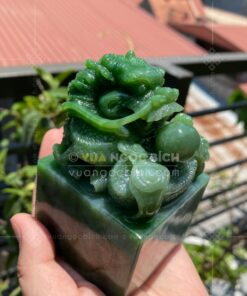 Ấn Rồng Ngọc Bích VIP 6x10cm (VNB-VPPT027)