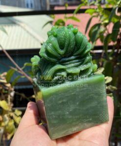 Ấn Rồng Ngọc Bích VIP 6x10cm (VNB-VPPT027)