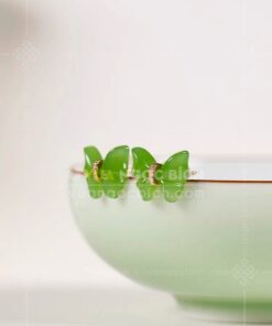 Bông Tai Bướm Ngọc Bích (VNB-BT970) 14 Bông Tai Bướm Ngọc Bích (VNB-BT970)