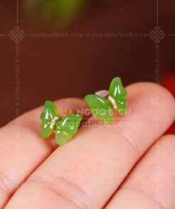 Bông Tai Bướm Ngọc Bích (VNB-BT970)