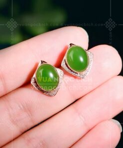 Bông Tai Ngọc Bích (VNB-BT911)