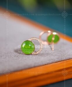 Bông Tai Ngọc Bích (VNB-BT918)