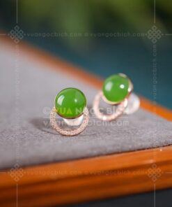 Bông Tai Ngọc Bích (VNB-BT918)