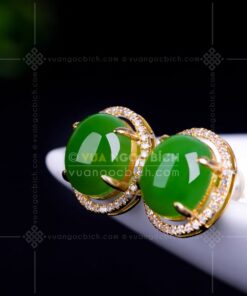 Bông Tai Ngọc Bích (VNB-BT980)