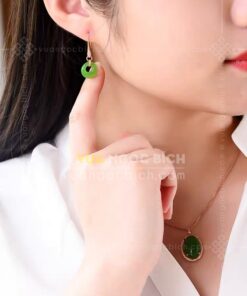 Bông Tai Ngọc Bích (VNB-BT983)