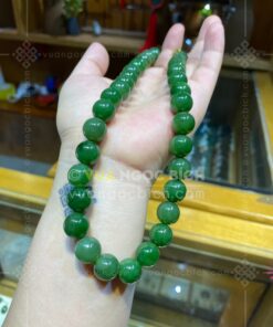 Chuỗi Cổ Ngọc Bích 12mm VIP (VNB-CC026)