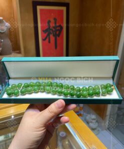 Chuỗi Cổ Ngọc Bích 12mm VIP (VNB-CC026)