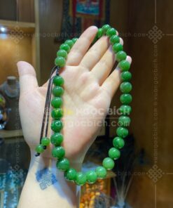 Chuỗi Cổ Ngọc Bích 12mm VIP (VNB-CC026)
