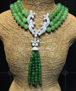 Chuỗi Cổ Ngọc Bích 8mm (VNB-CC958)