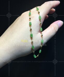 Chuỗi Cổ Ngọc Bích Khúc (VNB-CC957)