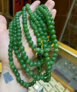 Các Mẫu Chuỗi Hạt Đeo Cổ Ngọc Bích Nephrite Jade