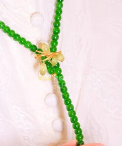 Các Mẫu Chuỗi Hạt Đeo Cổ Ngọc Bích Nephrite Jade