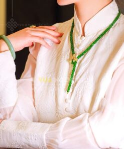 Các Mẫu Chuỗi Hạt Đeo Cổ Ngọc Bích Nephrite Jade