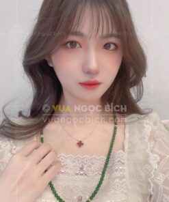 Các Mẫu Chuỗi Hạt Đeo Cổ Ngọc Bích Nephrite Jade