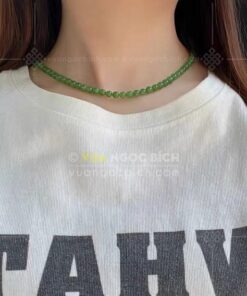 Các Mẫu Chuỗi Hạt Đeo Cổ Ngọc Bích Nephrite Jade