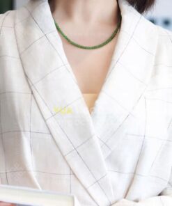 Các Mẫu Chuỗi Hạt Đeo Cổ Ngọc Bích Nephrite Jade