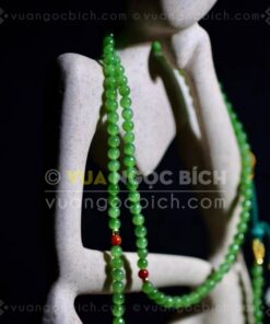 Các Mẫu Chuỗi Hạt Đeo Cổ Ngọc Bích Nephrite Jade