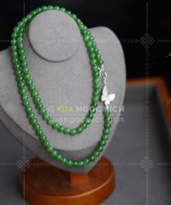 Các Mẫu Chuỗi Hạt Đeo Cổ Ngọc Bích Nephrite Jade