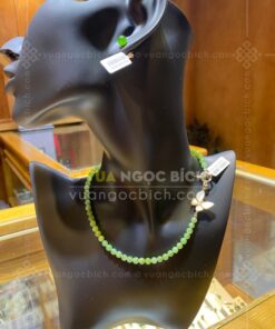 Các Mẫu Chuỗi Hạt Đeo Cổ Ngọc Bích Nephrite Jade