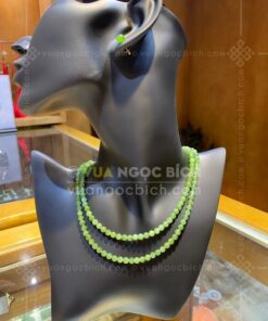Các Mẫu Chuỗi Hạt Đeo Cổ Ngọc Bích Nephrite Jade