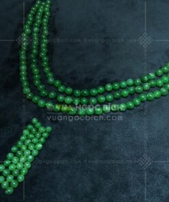 Các Mẫu Chuỗi Hạt Đeo Cổ Ngọc Bích Nephrite Jade