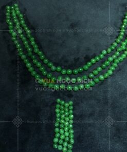 Các Mẫu Chuỗi Hạt Đeo Cổ Ngọc Bích Nephrite Jade 2
