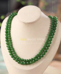 Các Mẫu Chuỗi Hạt Đeo Cổ Ngọc Bích Nephrite Jade
