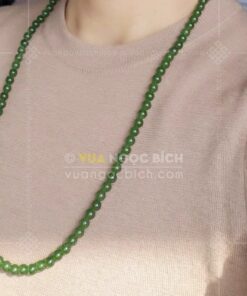 Các Mẫu Chuỗi Hạt Đeo Cổ Ngọc Bích Nephrite Jade