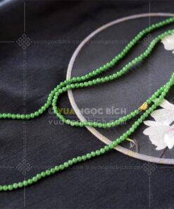 Các Mẫu Chuỗi Hạt Đeo Cổ Ngọc Bích Nephrite Jade